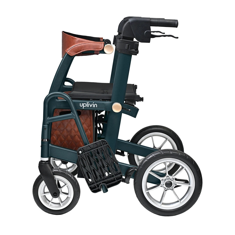 Glide 2 in 1 Rollator & Transport Chair - uplivin