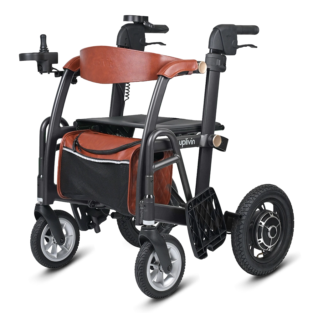 Glide 3 in 1 Electric Rollator & Transport Chair - uplivin