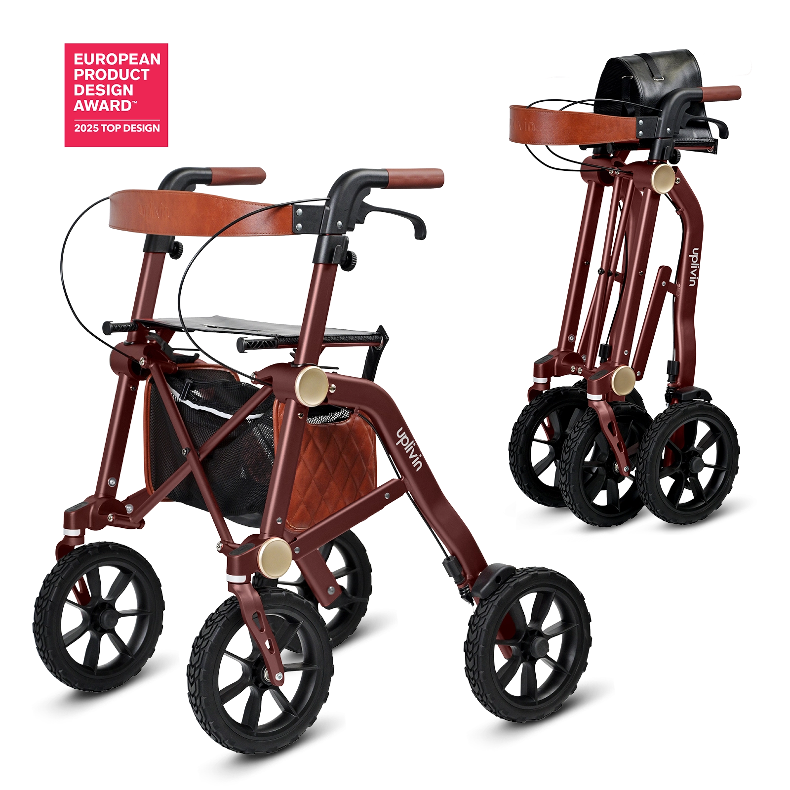 Trive All Terrain Rollator - uplivin