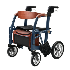 Glide 2 in 1 Rollator & Wheelchair - uplivin