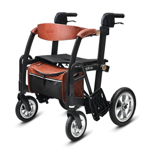 Glide 2 in 1 Rollator & Transport Chair - uplivin