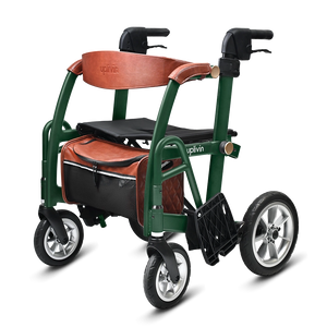 Glide 2 in 1 Rollator & Transport Chair - uplivin