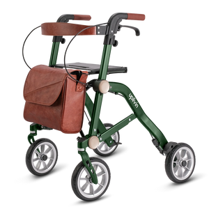 Trive 1 Step Double Folding Rollator - uplivin