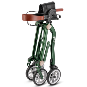 Trive 1 Step Double Folding Rollator - uplivin