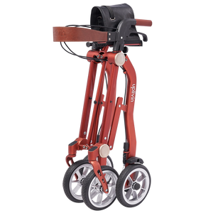 Trive 1 Step Double Folding Rollator - uplivin