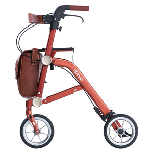 Trive 1 Step Double Folding Rollator - uplivin